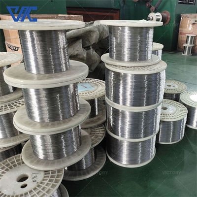 FeCrAl-legering met titanium 0Cr23Al5Ti Elektrische weerstand Ronde draad voor hoge temperatuur verwarmingselementen